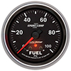 AutoMeter 7663 Sport-Comp II Electrical 2-5/8" Fuel Pressure Gauge, 0-100 PSI