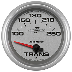 AutoMeter 7757 Ultra-Lite II 2-5/8" Transmission Temperature Gauge, 100-250 F  Electrical
