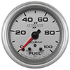 AutoMeter 7763 Ultra-Lite II 2-5/8" Fuel Pressure Gauge, 0-100 PSI  Electrical