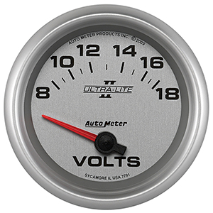 AutoMeter 7791 Ultra-Lite II 2-5/8" Wideband Street Air/Fuel Ratio Gauge, 8-18V  Electrical
