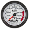 AutoMeter 7874 Phantom II 2-5/8" Nitrous Pressure Gauge, 0-1600 PSI Electrical