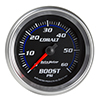 AutoMeter 7905 Cobalt Mechanical 2-5/8" Boost Gauge, 0-60 PSI