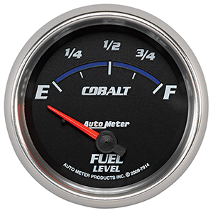 AutoMeter 7914 Cobalt Electric 2-5/8" Air-Core Fuel Level Gauge, 0-90 Ohms, GM