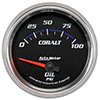 AutoMeter 7927 Cobalt Electric 2-5/8" Air-Core Oil Pressure Gauge, 0-100 PSI