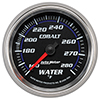 AutoMeter 7931 Cobalt Mechanical 2-5/8" Water Temperature Gauge, 140-280 f