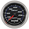 AutoMeter 7932 Cobalt Mechanical 2-5/8" Water Temperature Gauge, 120-240 f