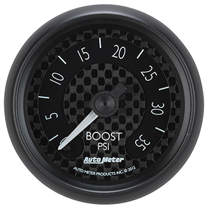 AutoMeter 8004 GT 2-1/16" Boost Gauge, 0-35 PSI Mechanical