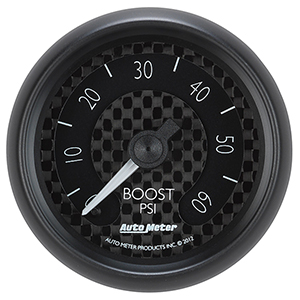 AutoMeter 8005 GT 2-1/16" Boost Gauge, 0-60 PSI Mechanical