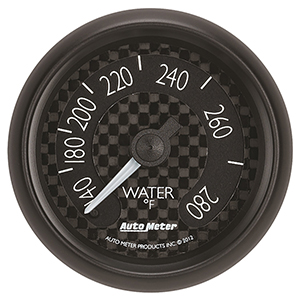 AutoMeter 8031 GT 2-1/16" Water Temperature Gauge, 140-280 F Mechanical