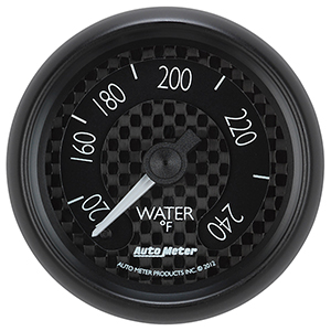 AutoMeter 8032 GT 2-1/16" Water Temperature Gauge, 120-240 F Mechanical