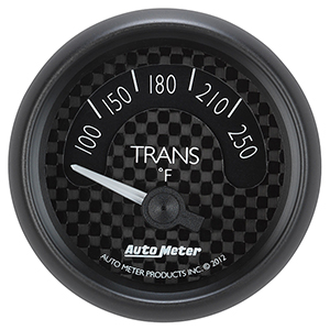 AutoMeter 8049 GT 2-1/16" Air-Core Transmission Temperature Gauge, 100-250 F Electric