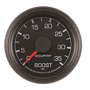 AutoMeter 8404 Ford Factory Match 2-1/16" Boost Gauge, 0-35 PSI Mechanical