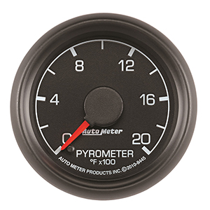 AutoMeter 8445 Ford Factory Match 2-1/16" Digital Stepper Motor Pyrometer Gauge, 0-2000 f Electric