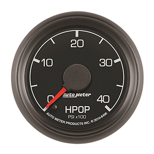 AutoMeter 8496 Ford Factory Match 2-1/16" Digital Stepper Motor HPOP Pressure Gauge, 0-4K PSI Electric