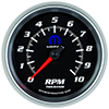 AutoMeter 880024 Mopar 3-3/8" Air-Core In-Dash Tachometer Gauge, 0-10,000  RPM Electric