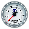 AutoMeter 880025 Mopar 2-1/16" Boost Gauge, 0-35 PSI Mechanical