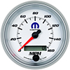 AutoMeter 880036 Mopar 3-3/8" Air-Core Speedometer Gauge, 0-160 MPH Electric