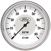 AutoMeter 880088 Ford Masterpiece 3-1/8" In-Dash Tachometer Gauge, 0-8,000  RPM Electric