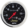 AutoMeter 880245 Jeep 3-3/8" Speedometer Gauge, 0-120 MPH Mechanical