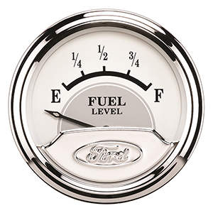 AutoMeter 880351 Ford Masterpiece 2-1/16" Air-Core Fuel Level Gauge, 240-33 Ohms Electric