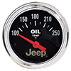 AutoMeter 880429 Jeep 2-1/16" Air-Core Oil Temperature Gauge, 100-250 F Electric