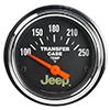 AutoMeter 880430 Jeep 2-1/16" Air-Core Transfer Case Temp Gauge, 100-250 F Electric