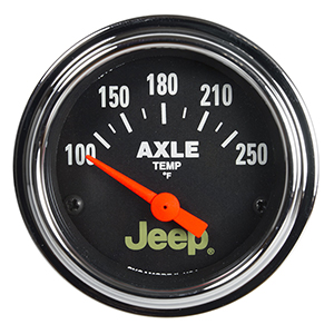 AutoMeter 880431 Jeep 2-1/16" Air-Core Axle Temperature Gauge, 100-250 F Electric