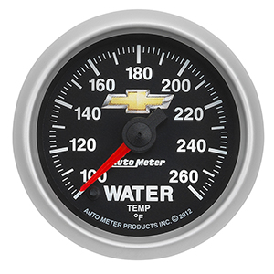 AutoMeter 880446 GM COPO Camaro Electric 2-1/16" Digital Stepper Motor Water Temperature Gauge, 100-260 f