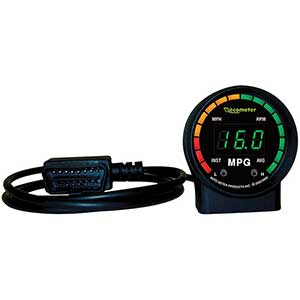 AutoMeter Gauge Fuel Econ 2" Digital OBDII Ecometer II