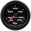 AutoMeter 9240 Extreme Environment 2-1/16" Dirt Series Digital Stepper Motor Oil Temperature Gauge, 100-340 f