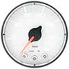 AutoMeter P303128 Spek-Pro 2-1/16" Boost Gauge, 0-35 PSI, White/Black Electrical