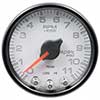 AutoMeter P33612 Spek-Pro 2-1/16" In-Dash Tachometer Gauge, 0-11,000  RPM, White/Black Electrical