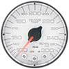 AutoMeter P342128 Spek-Pro 2-1/16" Transmission Temperature Gauge, 100-300 F, White/Black Electrical