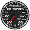 AutoMeter P34231 Spek-Pro 2-1/16" Transmission Temperature Gauge, 100-300 F, Black/Chrome Electrical