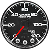 AutoMeter P345318 Spek-Pro 2-1/16" Water Pressure Gauge, 0-120 PSI, Black/Chrome Electrical