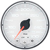AutoMeter P346128 Spek-Pro 2-1/16" Water Temperature Gauge, 100-300 F, White/Black Electrical