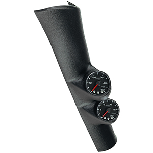 AutoMeter P72000 Spek-Pro A-Pillar Dual Gauge Kit, 0-60 PSI / 0-2000 F, 1998-2002 Dodge Ram Electrical