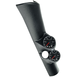 AutoMeter P72001 Spek-Pro A-Pillar Dual Gauge Kit, 0-60 PSI / 0-2000 F, 1998-2002 Dodge Ram Electrical