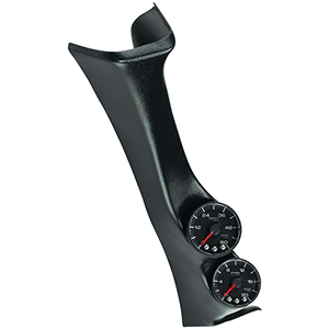 AutoMeter P72011 Spek-Pro A-Pillar Dual Gauge Kit, 0-60 PSI / 0-2000 F, 2008-10 Ford Super Duty Powerstroke Electrical