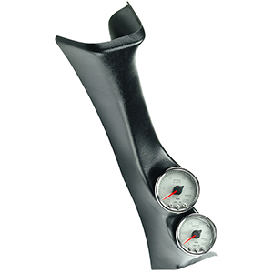 AutoMeter P72012 Spek-Pro A-Pillar Dual Gauge Kit, 0-60 PSI / 0-2000 F, 2008-10 Ford Super Duty Powerstroke Electrical