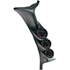 AutoMeter P73010 Spek-Pro A-Pillar Triple Gauge Kit, 0-35 PSI / 0-2000 F / 100-300 F, 1999-2007 Ford Super Duty Powerstroke Electrical