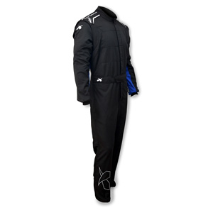Impact Racing Suit - Axis 2.4, 1pc, Large, Black/Blue