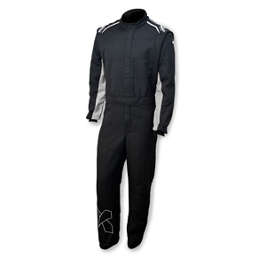 Impact Racing Suit - Axis 2.4, 1pc, Small, Black/Gray