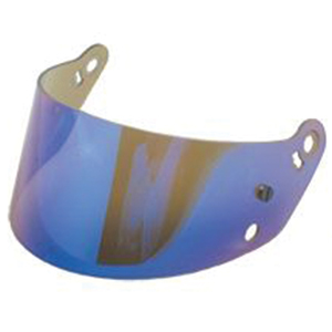 Bell SE03 DSAF Mirror Helmet Shield, Blue, 3MM