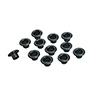 Bell Circle Grommet Vent Kit, 12 Pieces