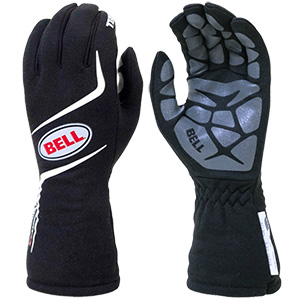 Bell Racewear SPORT-TX Race Glove, SFI 3.3/5, Black/Red, Size 2X-Large