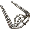 Beyea Dirt Modified Big Block Tri-Y Upswept Header, Lightweight Stainless Steel