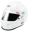 Bell BR.1 BRUS Racing Helmet, SA10, White, Size Medium (58-59)
