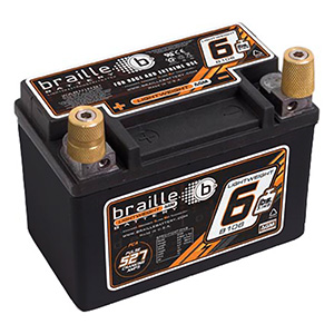 Braille B106 Advanced Agm Lightweight Racing Battery - 6.9 Lbs