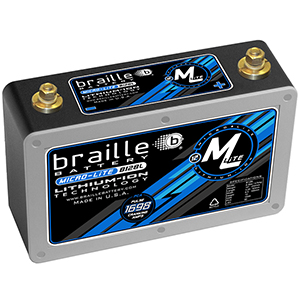 Braille B128L 12 Volt Lithium Battery - 8.8 Lbs